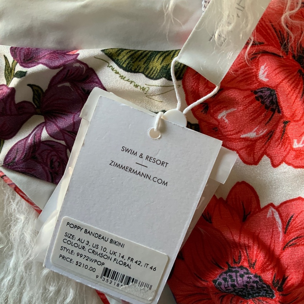 Zimmermann Poppy Bandeau Bikini Set 
Zimmermann
brand: Zimmermann - Picture 6 of 9